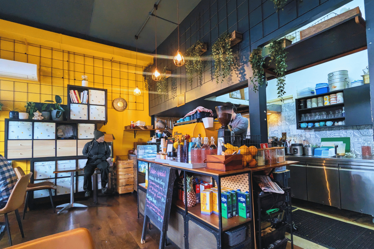 Lil Milkbar cafe space.