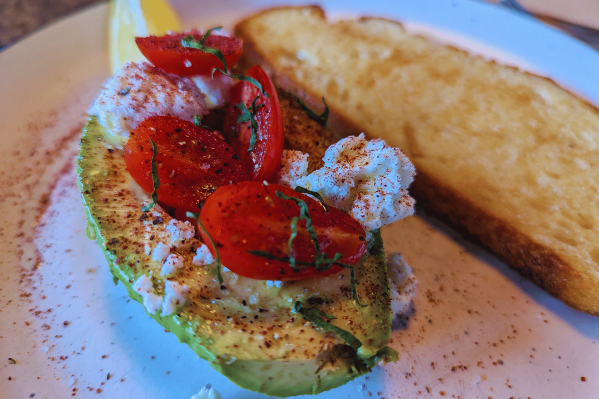 Avocado on toast.