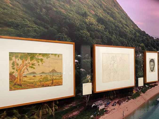 Collection pieces from a gallery
