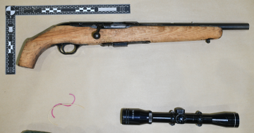 Police allegedly seize thousands of drug 'hits', plus gun