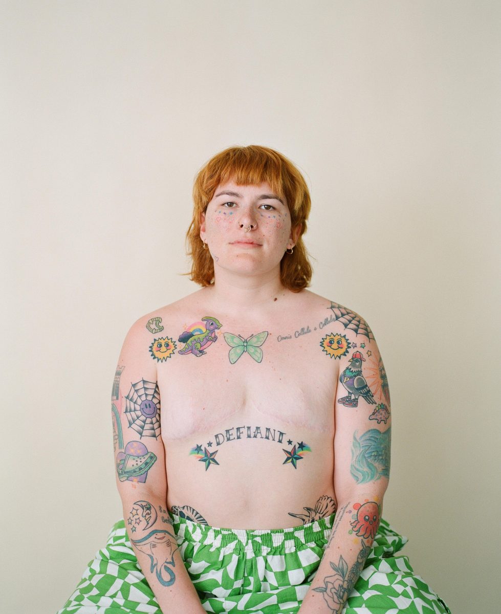 Waist-high photograph of a woman