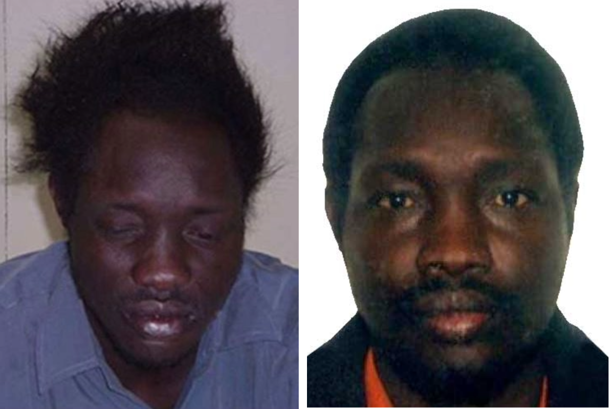 two images of a man