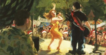What do Official War Artists do when there is no war?