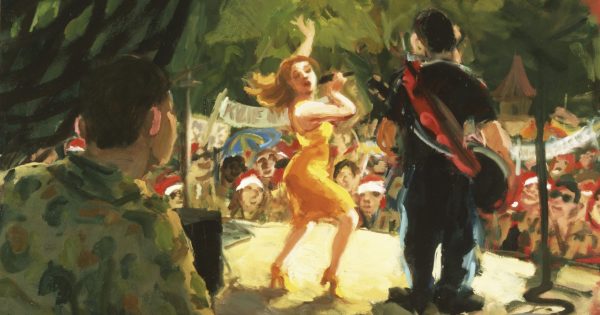 What do Official War Artists do when there is no war?