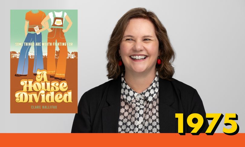 A House Divided by Clare Hallifax event poster