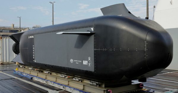 'Historic leap forward': Navy commits to fleet of autonomous submarine 'Ghost Sharks'