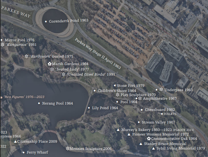 Commonwealth Park map