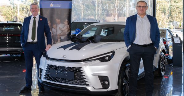 Lexus of Canberra drives hope for families with Ronald McDonald House raffle