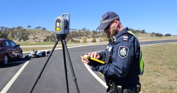 ACT police unveil new 3D laser scanner to help crash investigators