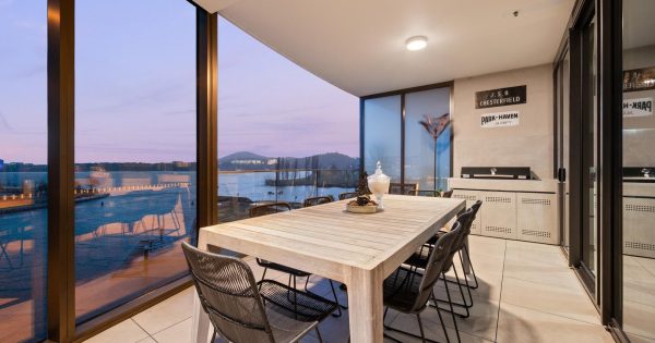 Lakeside apartment with views to Canberra's iconic sights is generating a lot of buzz