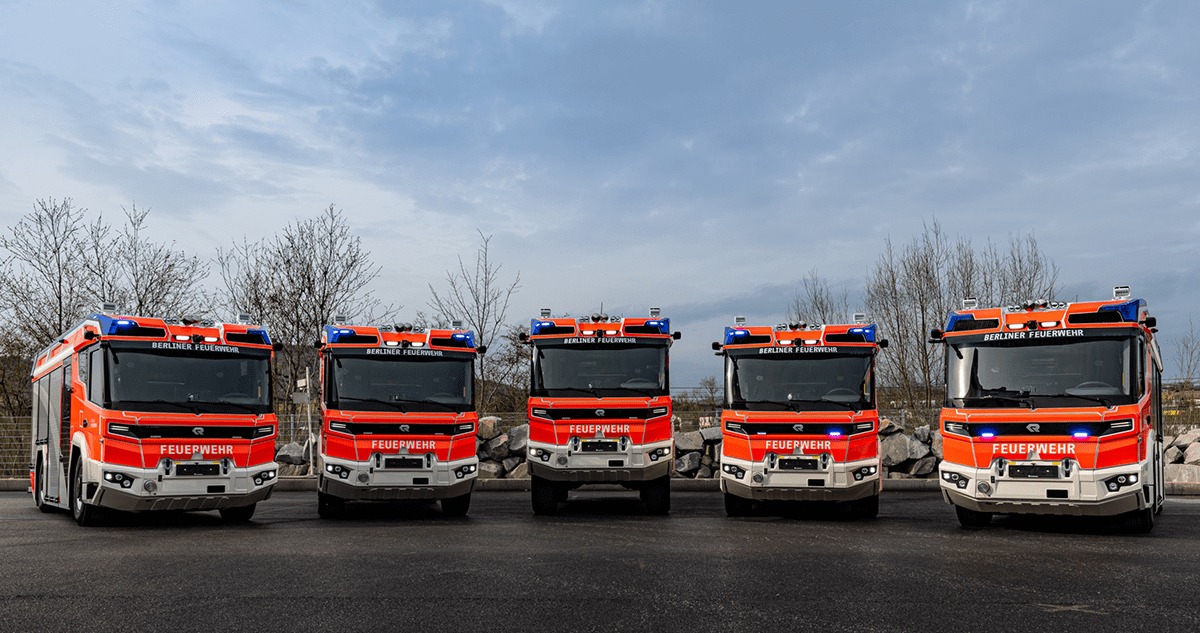 Berlin's fire truck fleet