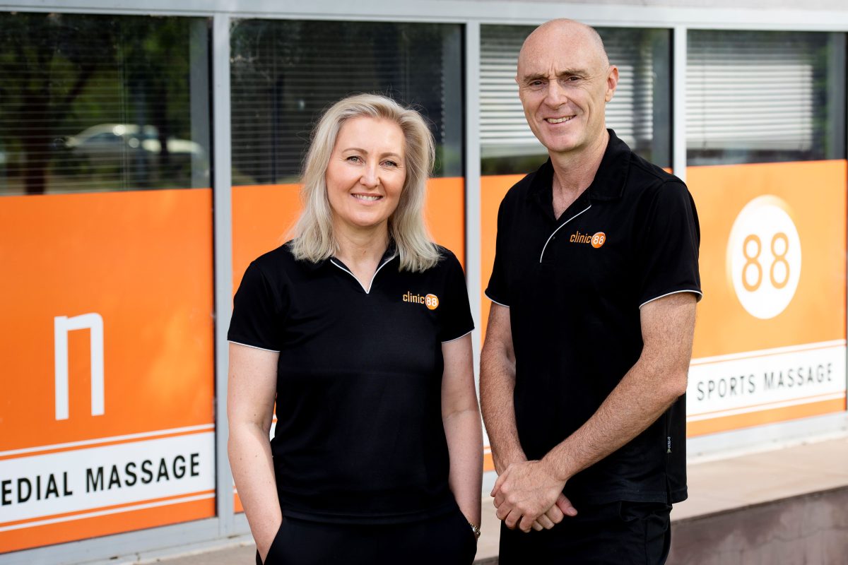 Clinic 88 owners Brad and Renee Hiskins