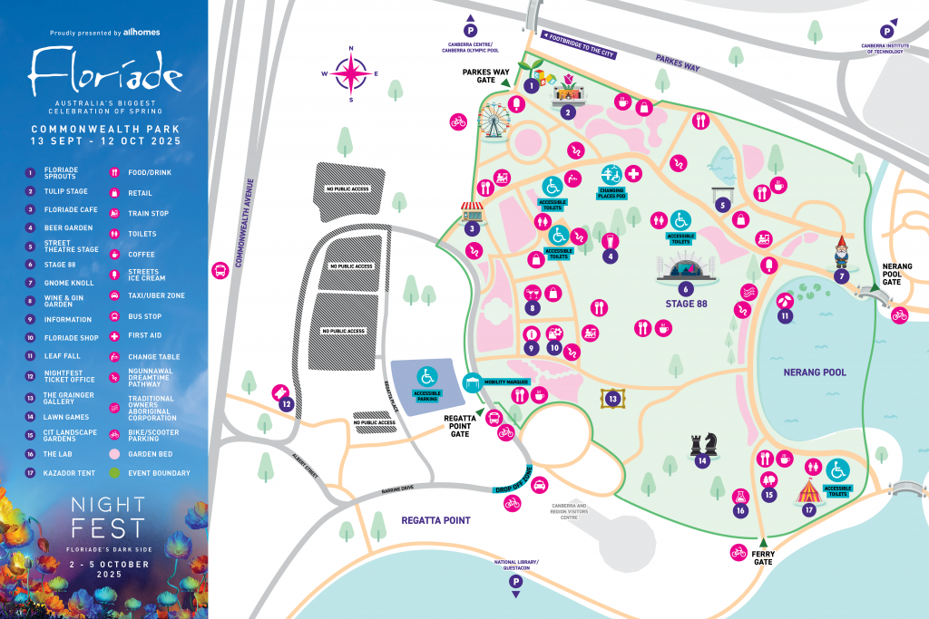 Floriade map