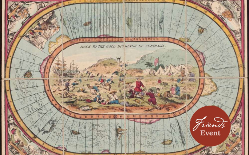 A board game called Race to the gold diggings of Australia