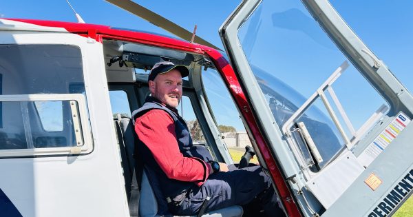 First aerobatic helicopter in Southern Hemisphere stored in Riverina as pilot achieves rare feat