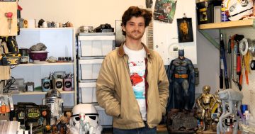From man-eating Venus flytraps to golden beards: meet Canberra's aspiring movie prop maker