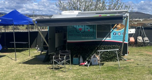 Canberra's mobile vet clinic finds a home with the RSPCA in Weston