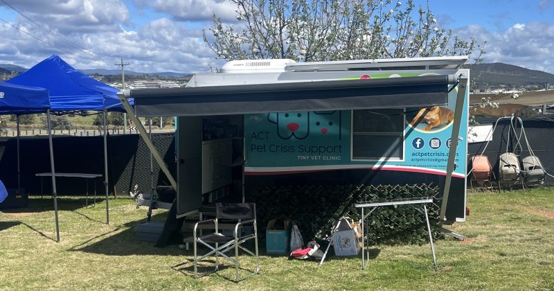 Canberra's mobile vet clinic finds a home with the RSPCA in Weston