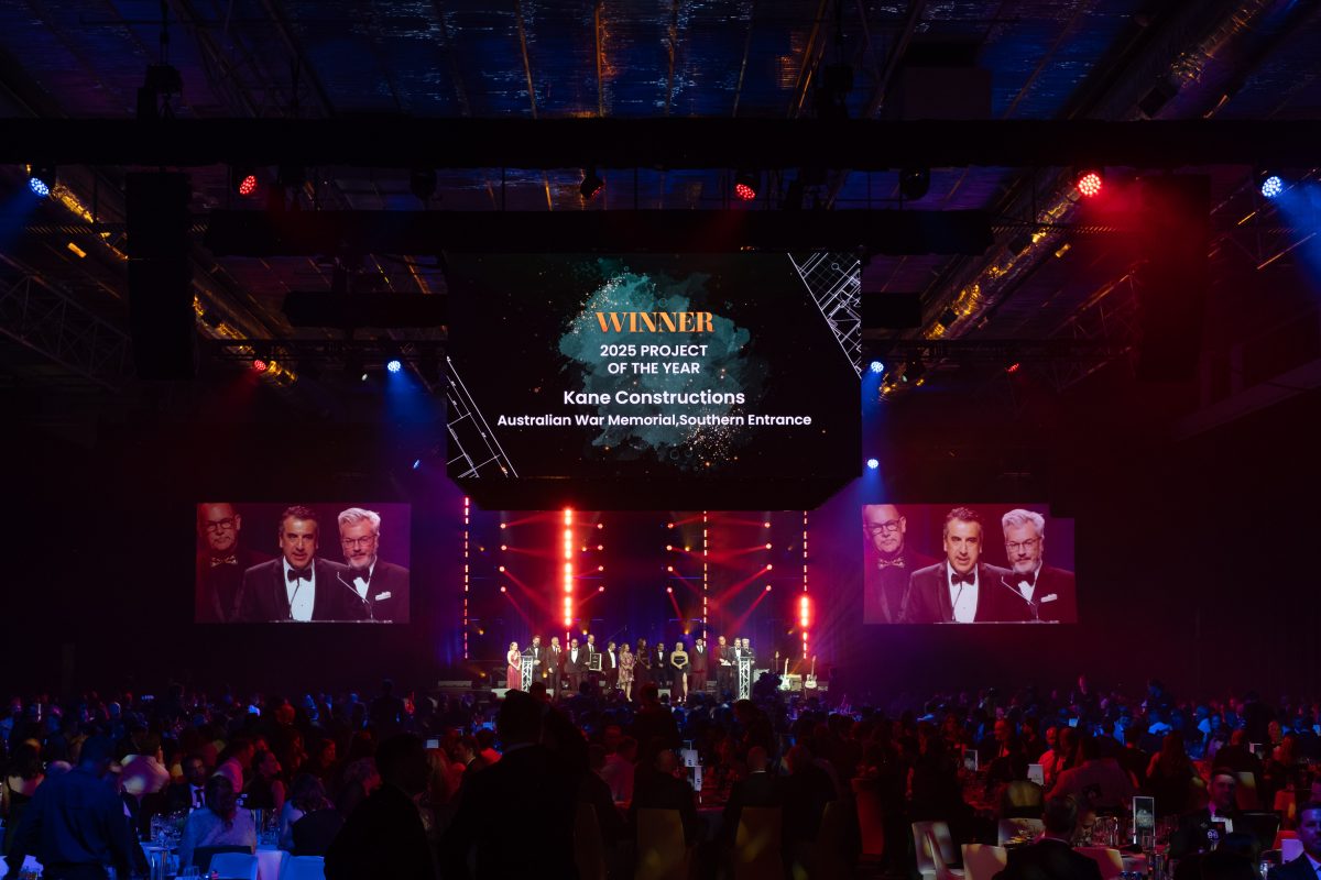 Master Builders Awards ceremony