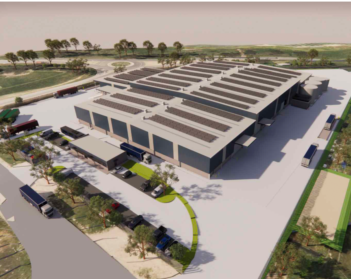New ACT recycling centre render
