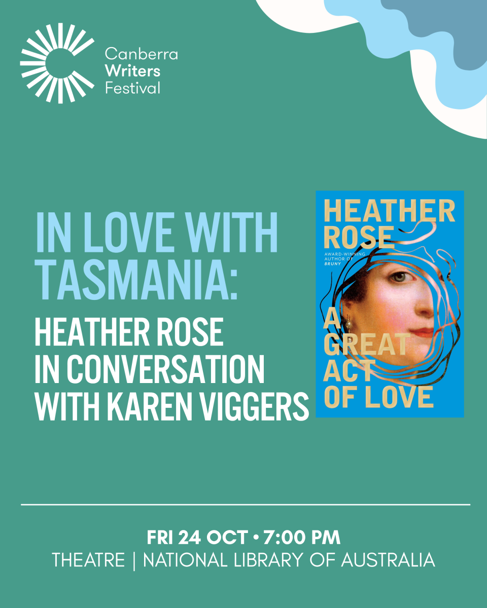 In Love With Tasmania event poster