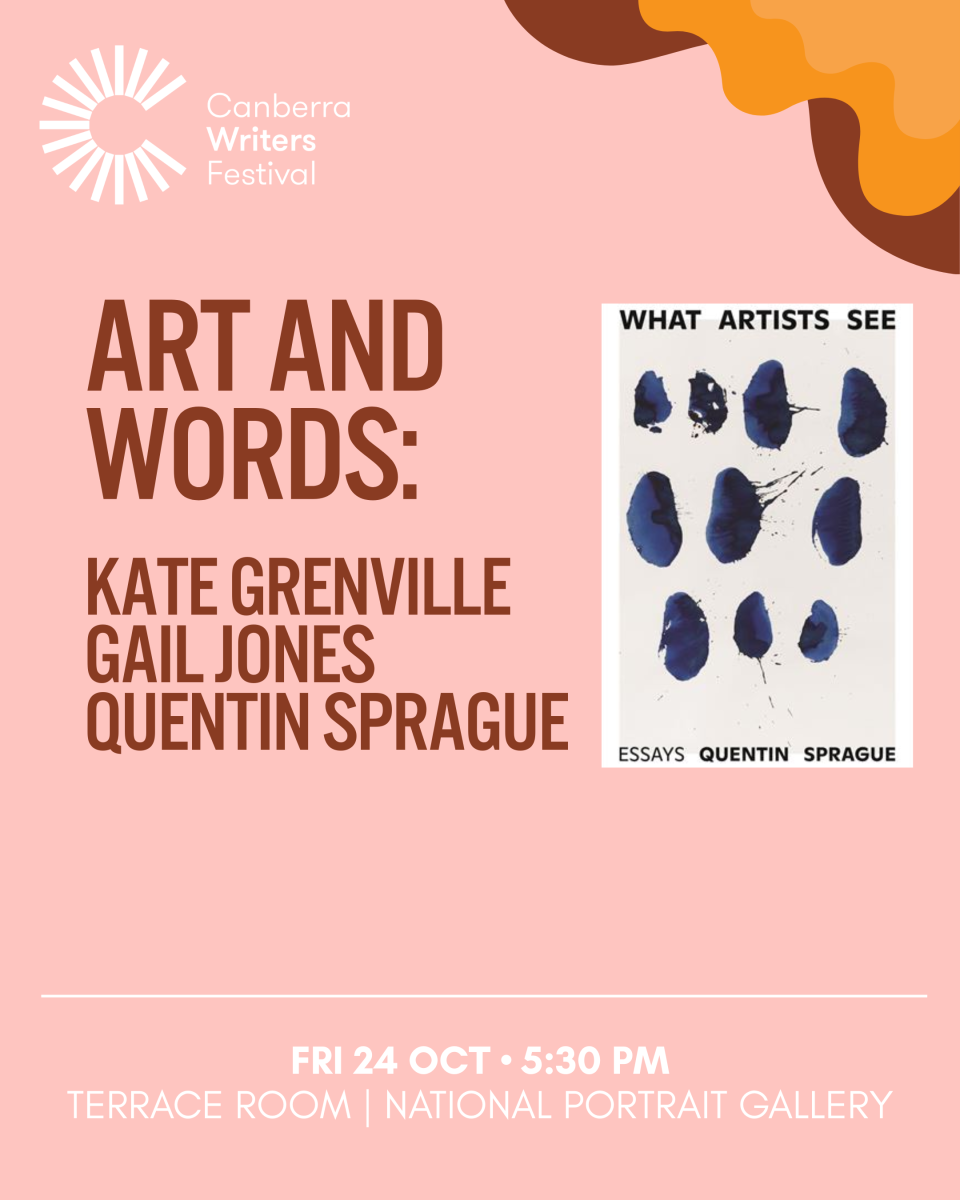 Art and Words event poster