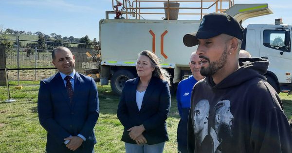 Home boy Nick could lob as a coach at new $10m tennis centre