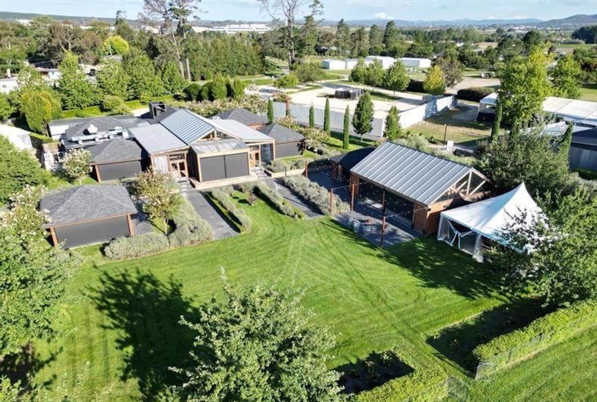 aerial view of Pialligo Estate