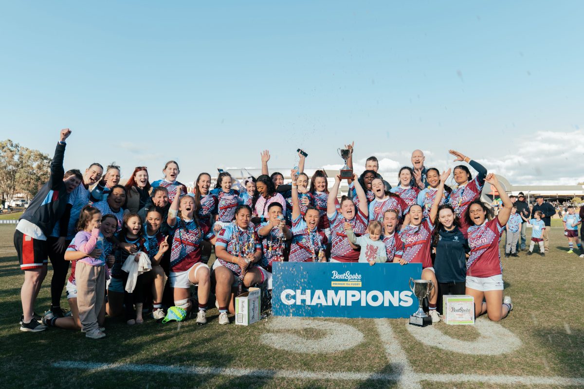 Wests defeated Uni-Norths Owls in the Women's XV grand final. Photo: Brumbies Rugby.