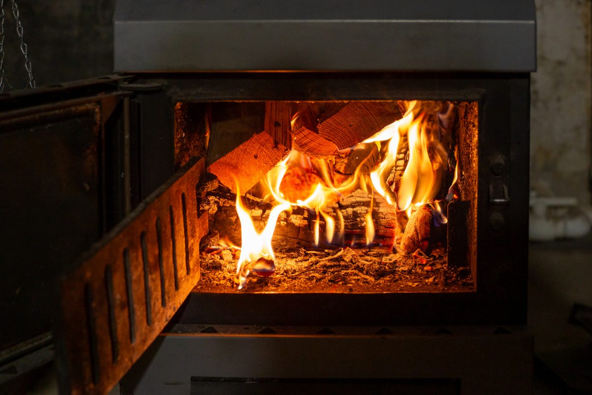 wood fire heater