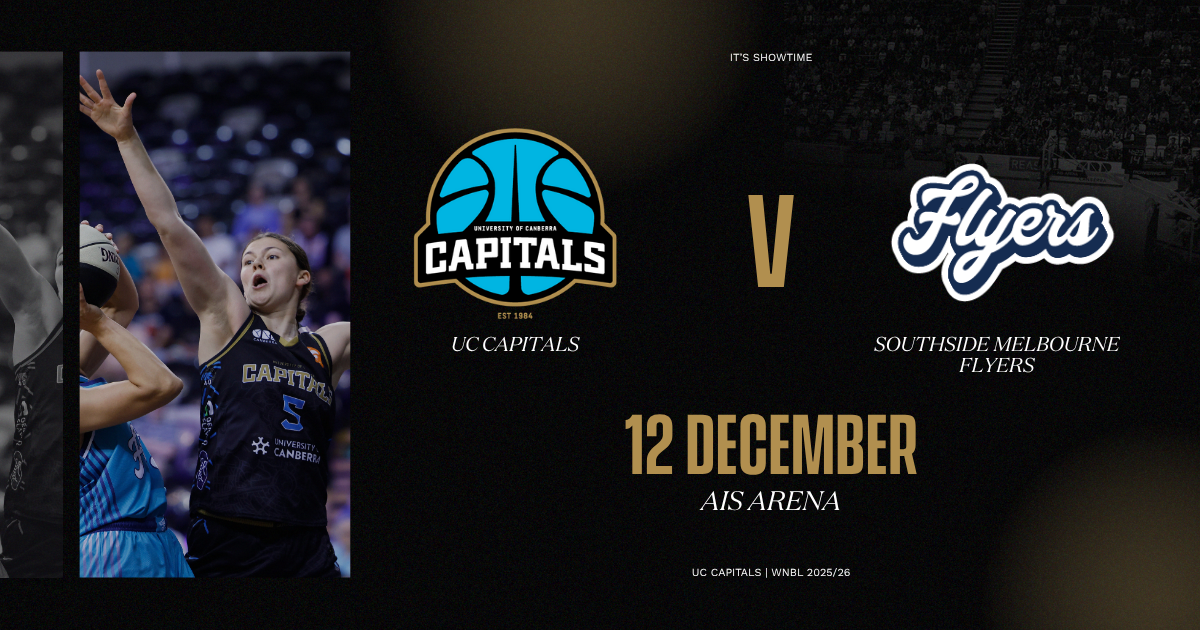 UC Capitals v Southside Flyers event poster