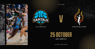 First home game: UC Capitals v Townsville Fire