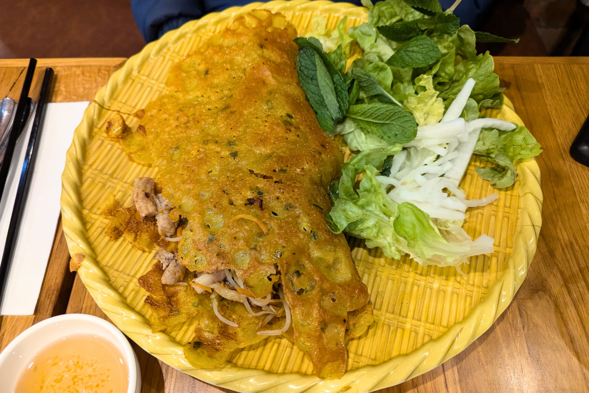 a Vietnamese pancakes/