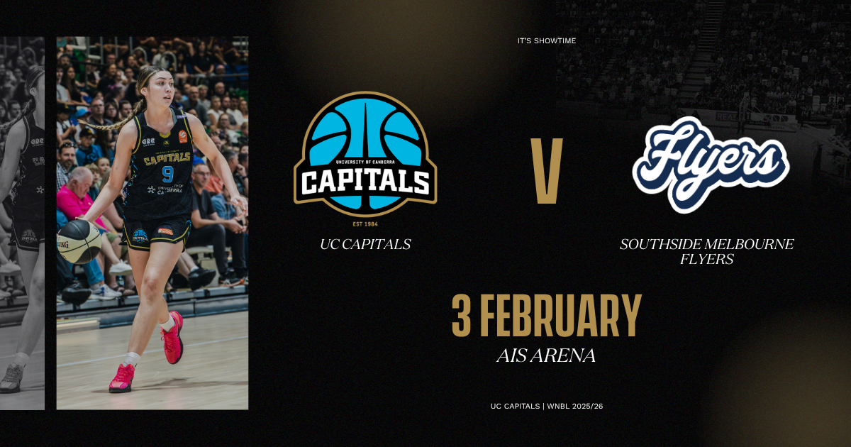 UC Capitals v Southside Flyers event poster