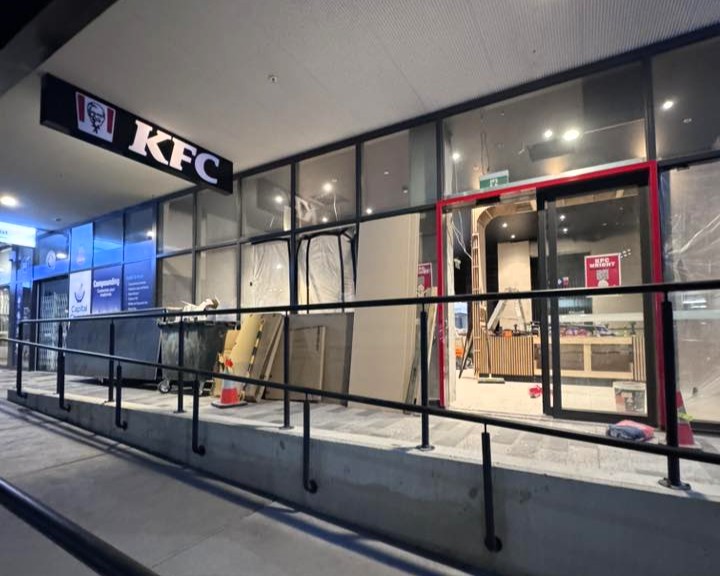 KFC under construction
