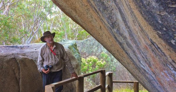 ACT's oldest Aboriginal rock art site reopens