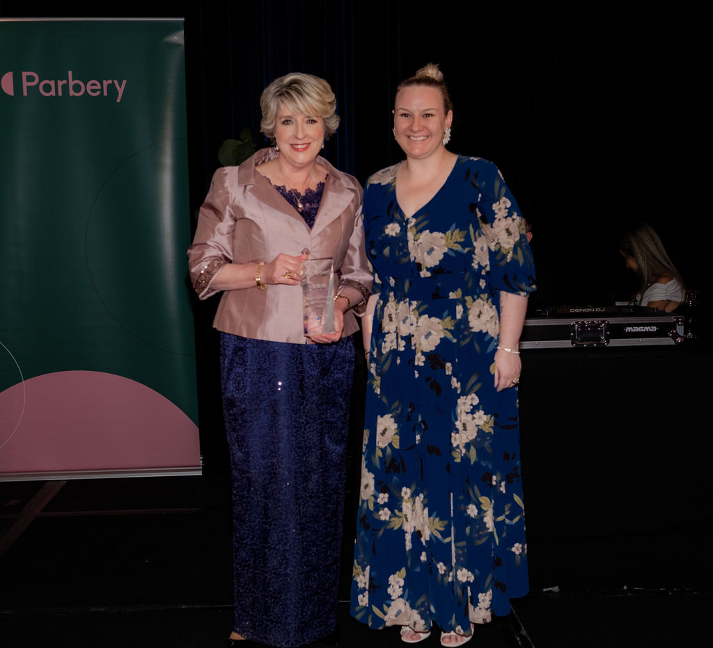 Debra Parker with Parbery Consulting co-CEO Kylie Burnett