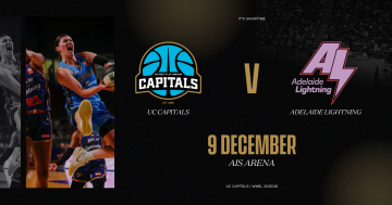 Round 8: UC Capitals v Adelaide Lightning
