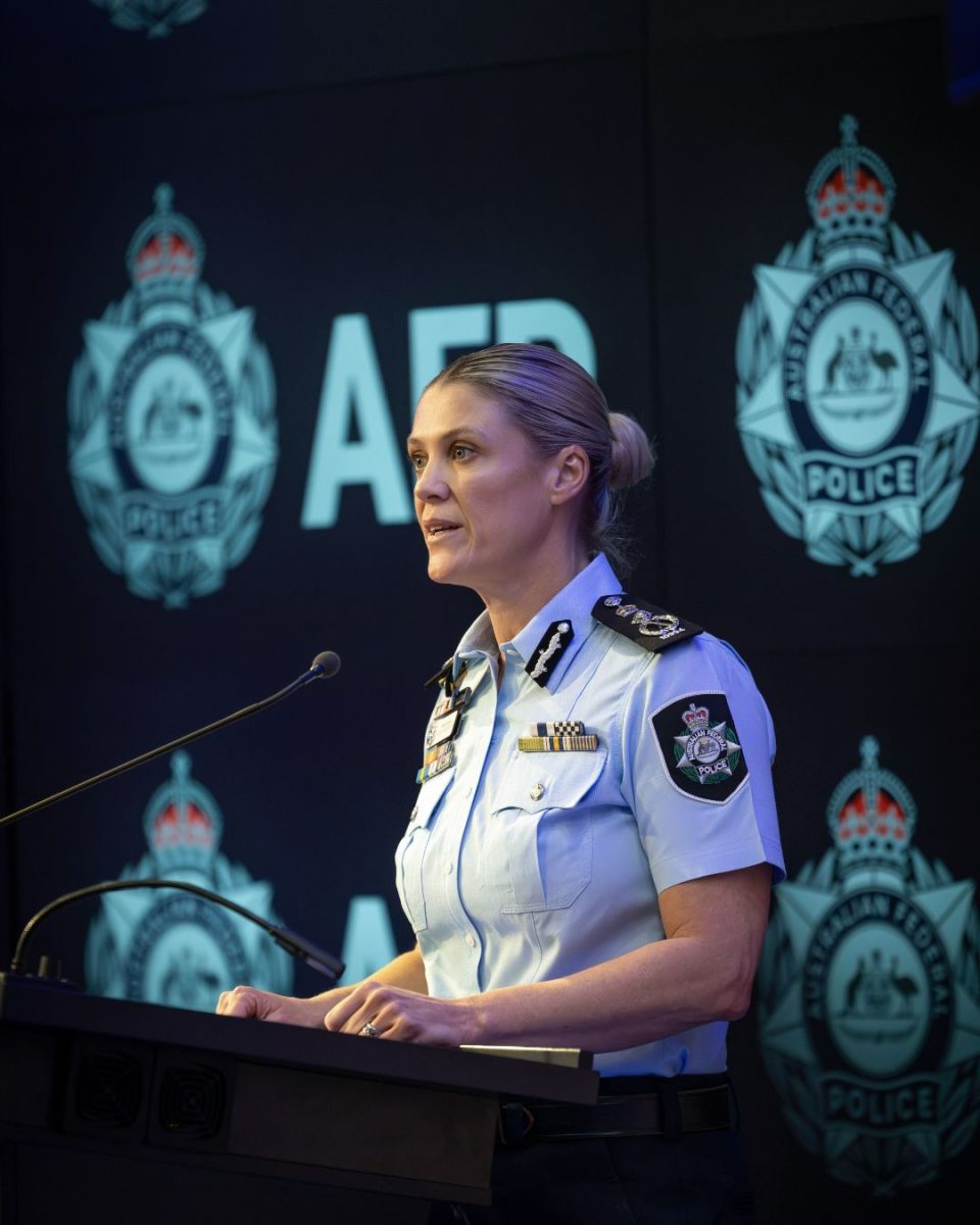 AFP Commissioner Krissy Barrett