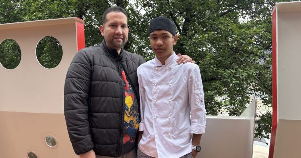 Deaf Canberra teen shows key ingredients to inclusive kitchen success