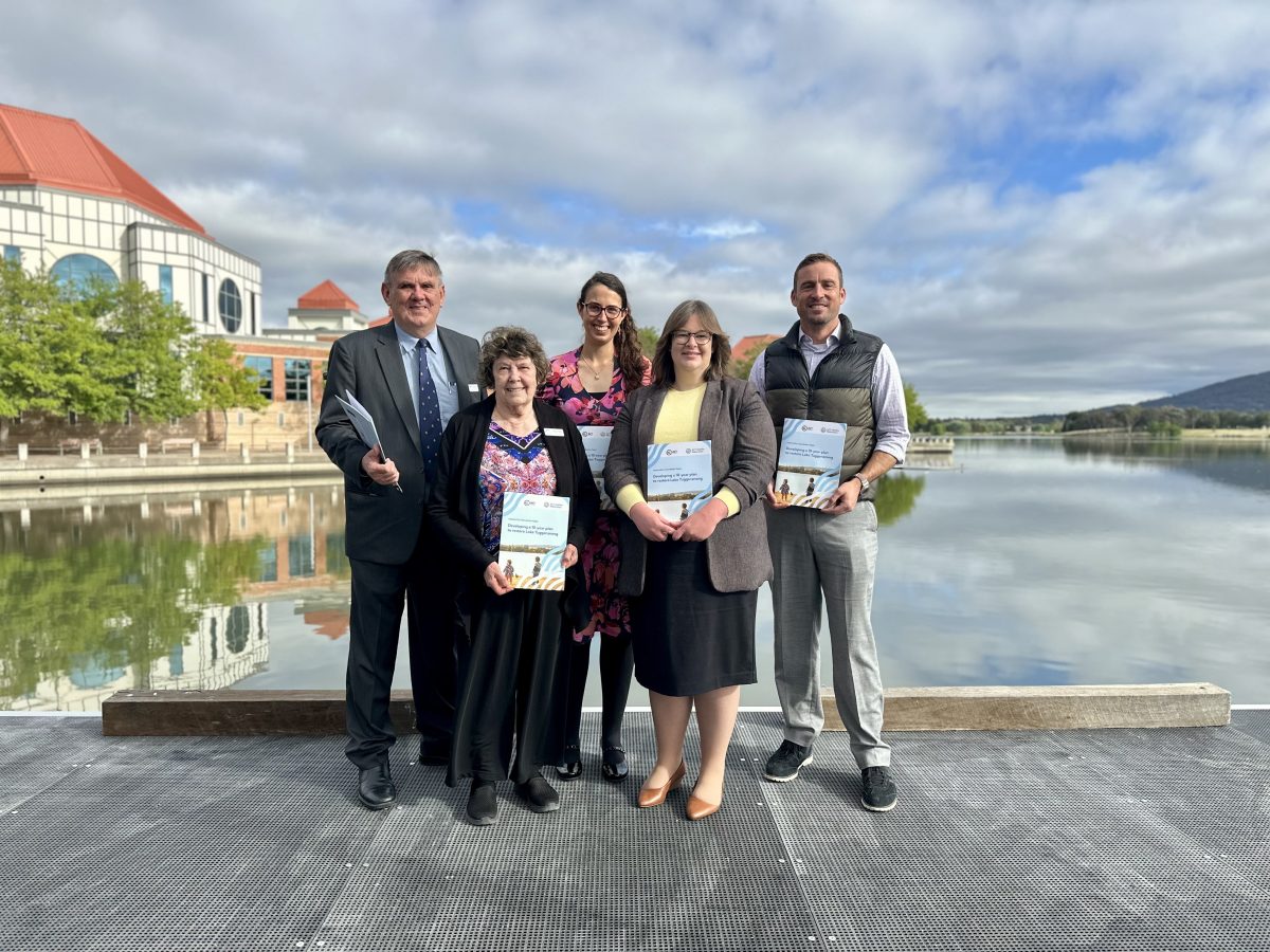 Lake Tuggeranong group photo