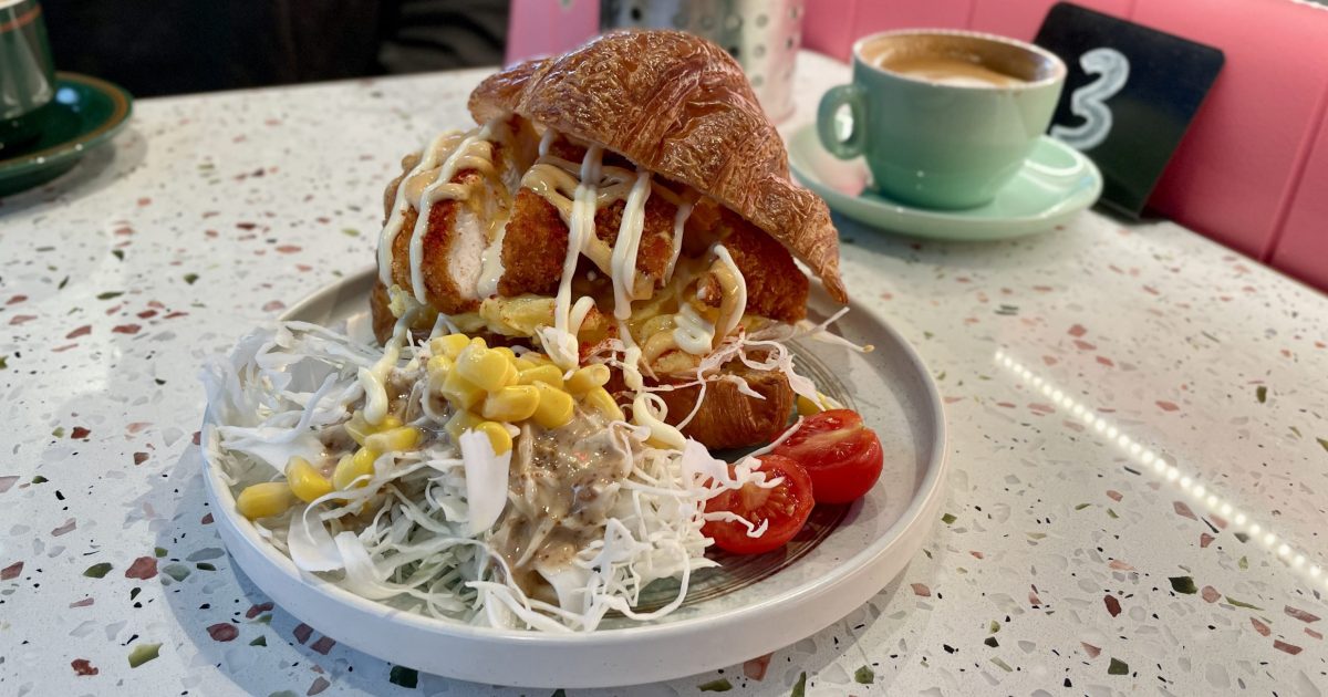 Down a laneway in Dickson’s new Eat Street precinct, there’s a hole in the wall serving your new fusion brunch…