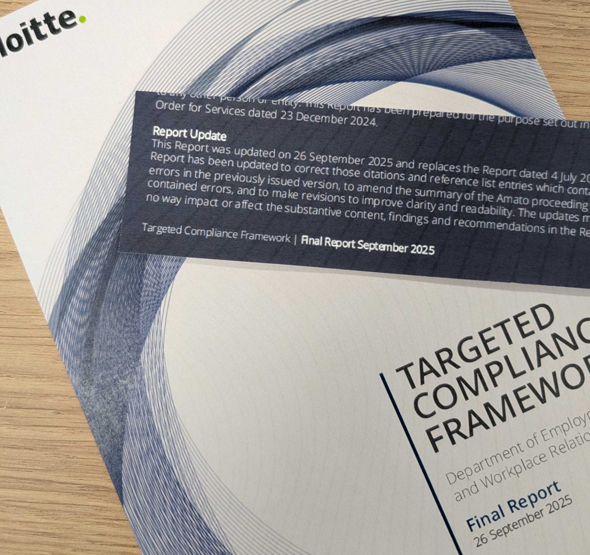 Deloitte report