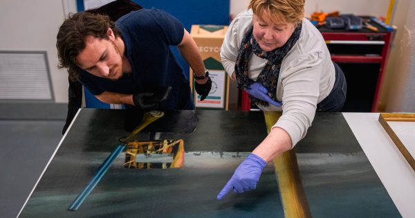 Did this Australian artist leave secret messages in his paintings? We're about to find out