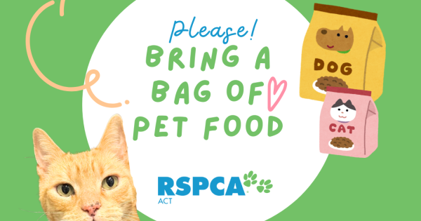 RSPCA ACT's Shelter Open Day and community Pet Pantry launch