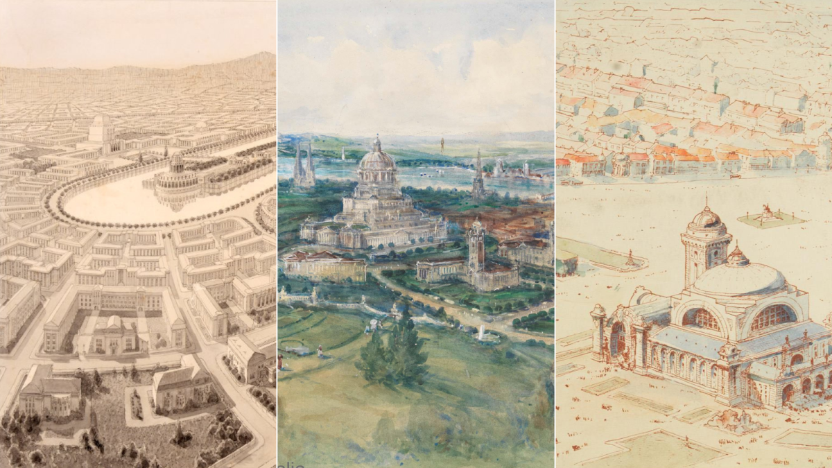 sketches of cities