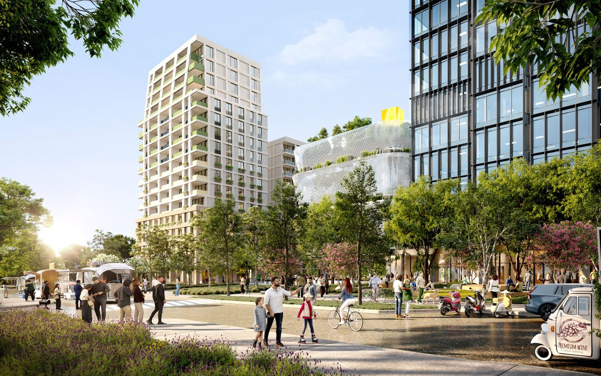 render of proposed development