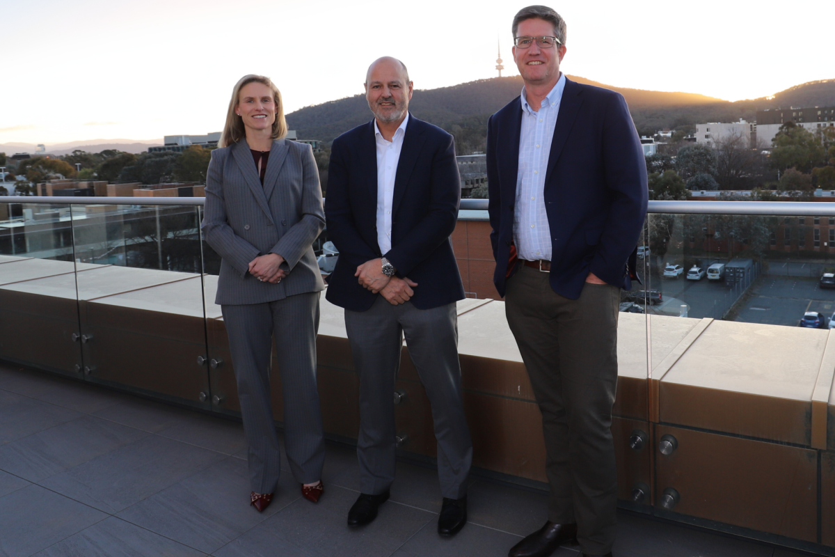 Julia Pooley, Vince Whiteside and Rob Fisher