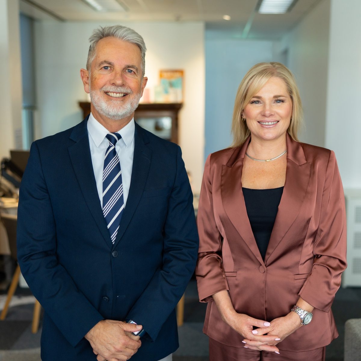 Jeremy Hanson and Leanne Castley