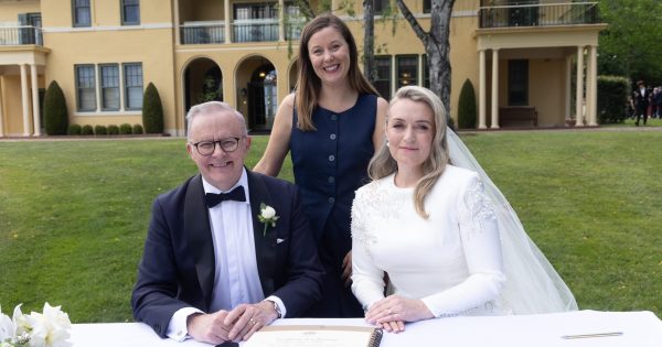 Lodge wedding was a Prime Ministerial statement about Canberra